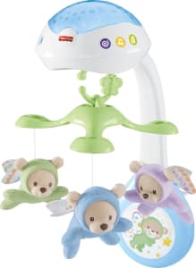 Super Móbile Ursinhos Fofinhos 3 em 1 Fisher Price, Mattel, Branco