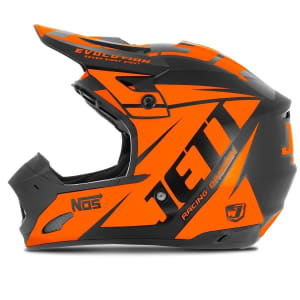 Capacete Motocross Th1 Jett Evolution Neon Laranja 58