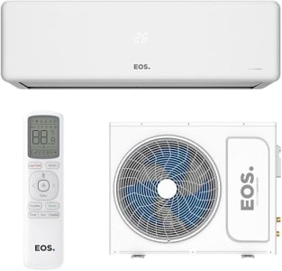 Ar-condicionado Split 12000 Btus Eos Master Confort On/off High Wall Só Frio Easm12000fi/easm12000fe 220v