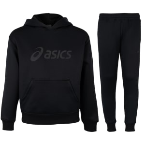 Conjunto de Agasalho Infantil ASICS com Capuz Internal Fechado