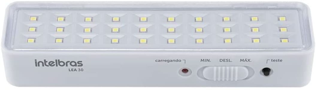 Luminaria De Emergencia Autonoma LED 30, Intelbras, Branco