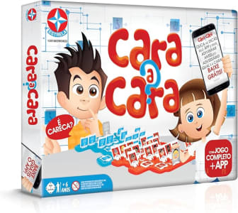 Jogo de Tabuleiro Cara a Cara - Estrela