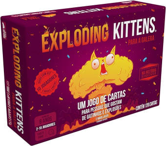 Galápagos, Exploding Kittens, 2 a 10 jogadores, competitivo