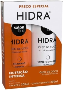Kit Shampoo e Condicionador Hidra Coco, 300ml, Salon Line, Salon Line, 300ml