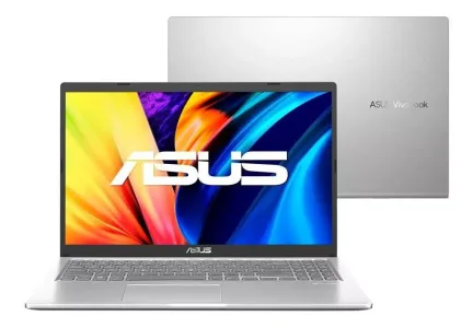 Notebook Asus Vivobook 15 Core I3 4gb 256ssd W11 15,6 Prata Cor Prateado