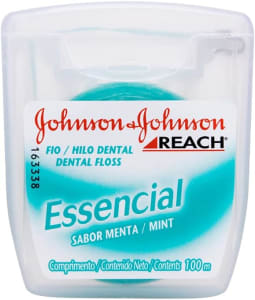 Fio Dental Essencial Menta JOHNSONS REACH 100M