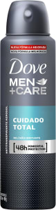 10 Unidades de Desodorante Aerosol Dove Men+Care Proteção Total 150ml