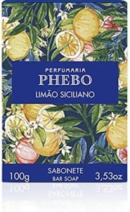 5 Unidades — Sabonete Limão Siciliano 100g - Phebo