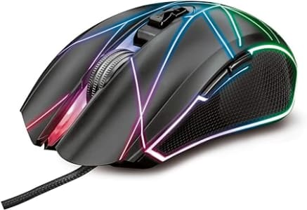 Mouse Gaming Trust GXT 160X Ture RGB, Preto