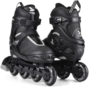 Patins Preto/cinza Inline Regulável Atrio Es309