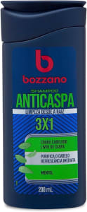 Shampoo Anticaspa 3x1 Bozzano 200ml