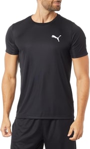 Camiseta Puma Active Small Logo Tee 22 Masculino, Tamanho P (Preto)