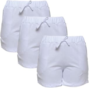 Kit com 3 Shorts de Moletom Style Feminino