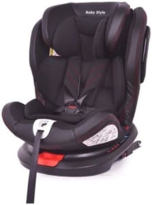 Cadeira Bebê Auto 0 a 36kg Isofix Rotação 360º Baby Style
