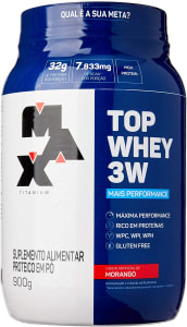 Top Whey Protein 3W Mais Performance 900g - Max Titanium