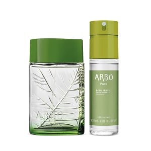 Combo Arbo Puro: Desodorante Colônia 100ml + Body Spray Desodorante 100ml