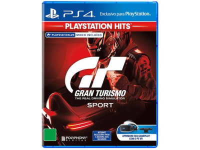 Gran Turismo Sport PlayStation Hits para PS4 - Polyphony - Magazine Ofertaesperta