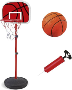 Basquete Radical Altura Regulável 105-139cm, DM Toys