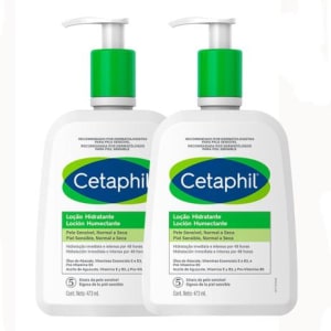 Kit 2 Cetaphil Loção Hidratante Galderma para Pele Normal a Seca 473ml - Magazine Ofertaesperta