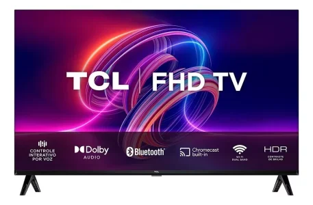 Smart TV TCL LED 32" FHD com Android TV Wi-Fi Bluetooth - S5400AF