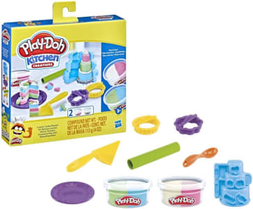 Play-Doh, Massinha Kit Bolos Divertidos, Cores Variadas