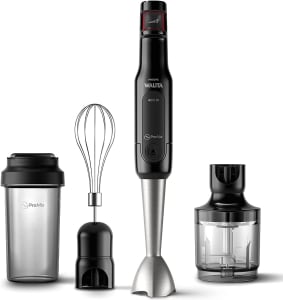 Mixer Philips Walita Pro Mix Viva RI2622 4 Em 1, 400W, 220V (Preto/Inox)