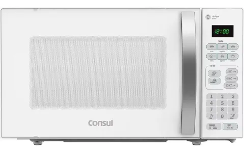 Micro Ondas 20 Litros 10 Níveis De Potência Cma20bb Consul Cor Branco 220V