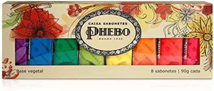 Caixa Sabonete Phebo - 8 Unidades