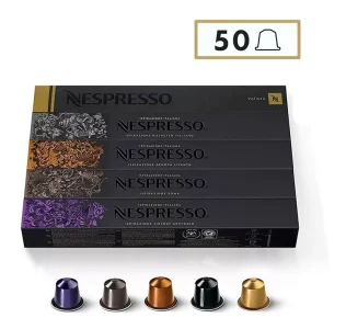 2 Kits Cápsulas de Café Nespresso Variado - 100 Unidades