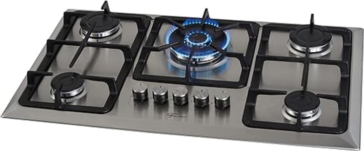 Fogão Cooktop Fischer 5Q TC Infinity Gás Mesa Inox Bivolt