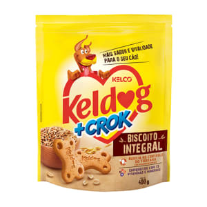 Biscoito Keldog Integral 400G