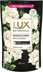 5 Unidades - Sabonete Líquido Lux Buque de Jasmim 200ml Refil