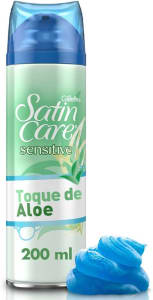 10 Unidades Gillette Satin Care Sensitive 200ml