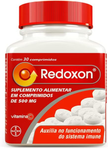 3 Unidades - Redoxon 500mg - 30 Comprimidos