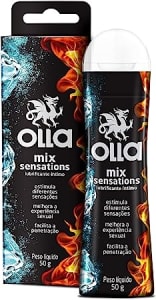 Gel Lubrificante Olla Mix Sensation - 50g