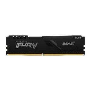 Memória RAM Kingston Fury Beast 8GB 3200MHz DDR4 CL16 Preto - KF432C16BB/8