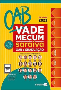 Vade Mecum Saraiva OAB E Graduação - 24ª Edição 2023 Capa Dura – 12 Janeiro 2023