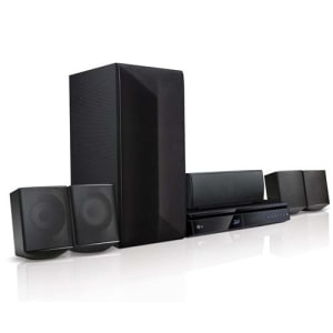 Home Theater LG LHB625M 5.1 Canais com Blu-ray Player 3D, Smart TV, Bluetooth, Entrada USB, HDMI e Lê DVD - 1000W