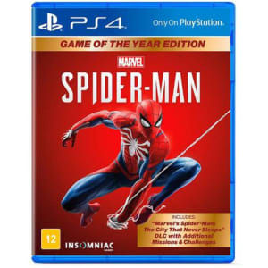 Jogo Spider-Man Game of The Year Edition PS4 