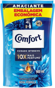 2 Unidades — Comfort Amaciante Concentrado Frescor Intenso 900 Ml Refil