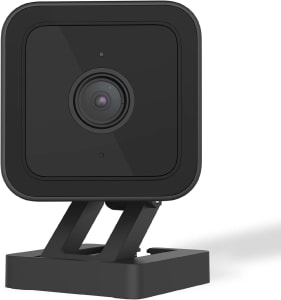 WYZE Cam V3 Com Visão Noturna Colorida, Câmera De Vídeo Interna/Externa HD 1080P Com Fio, Áudio Bidirecional, Funciona Com Alexa, Google Assistant E IFTTT Preto