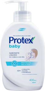 Protex Baby Sabonete Líquido Infantil Para Bebês 400 Ml
