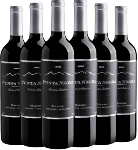 Kit 6 Punta Negra Wines of Belhara Malbec por R$29,90 cada garrafa