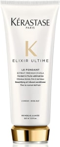 Kérastase Condicionador Elixir Ultime Le Fondant, Todos os tipos de cabelos, Nutrição, brilho, Mix de 4 Óleos Preciosos, 200 ml