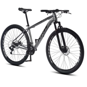 Bicicleta Aro 29 KRW Alumínio Shimano TZ 24 Vel Suspensão Freio a Disco Mountain bike Ltx S40