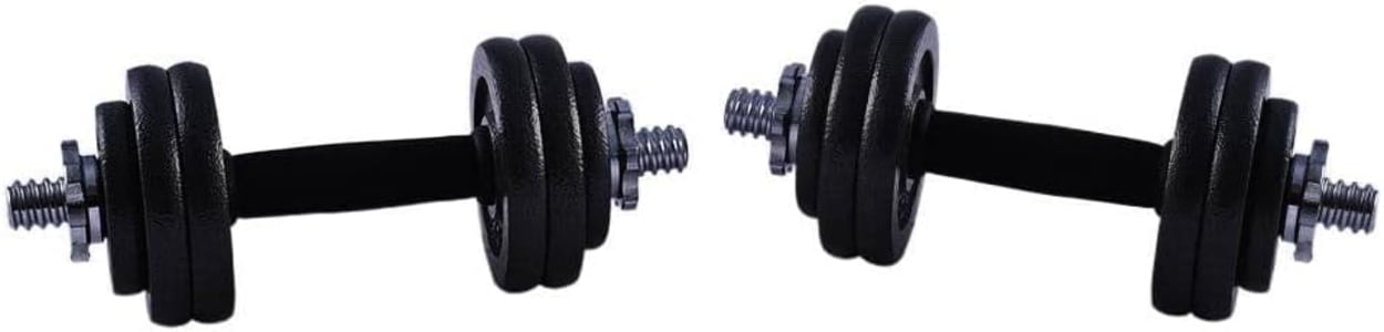 Kit Pares Dumbbell Halteres Ajustável Iron Cast Até 15kg