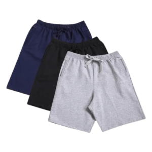 Kit Bermuda Básicos 3 Peças Masculina