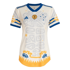 Camisa Adidas Cruzeiro Consciência Negra 23/24 s/n° Feminina