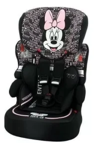 Cadeirinha para Auto Disney Minnie Preta Suporta até 36 kilos