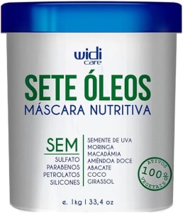 Widi Care Máscara Nutritiva Sete Óleos 1 Kg Branco Grande